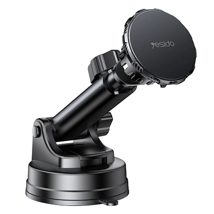YESIDO C160 360 Degree Rotation Car Sucker Mount Magnetic Mobile Phone Holder with Air Vent Clip - 1