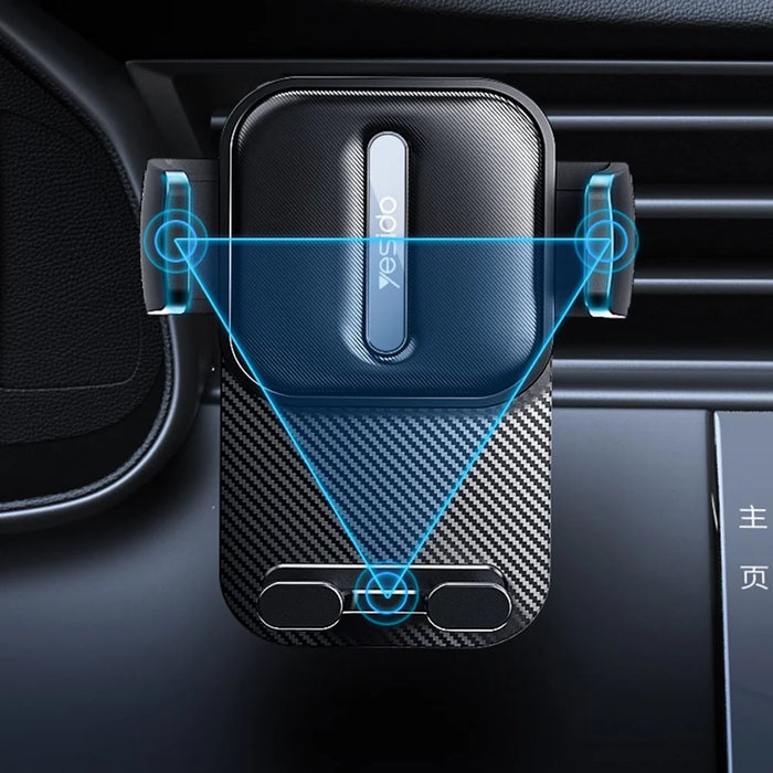 YESIDO C167 Air Vent Hook Universal Car Phone Stand Cellphone Mount Bracket - 3