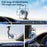 C13 Multi-Angle Adjustable Car Phone Mount Magnetic Car Phone Holder - Black - 6
