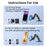 C13 Multi-Angle Adjustable Car Phone Mount Magnetic Car Phone Holder - Black - 7