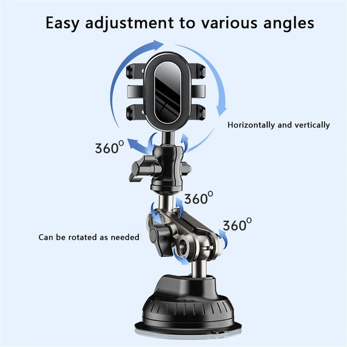 DKYK-01 First-Person View Suction Cup Phone Holder Universal Overhead Windshield Phone Mount for Driving, Live Streaming - 3