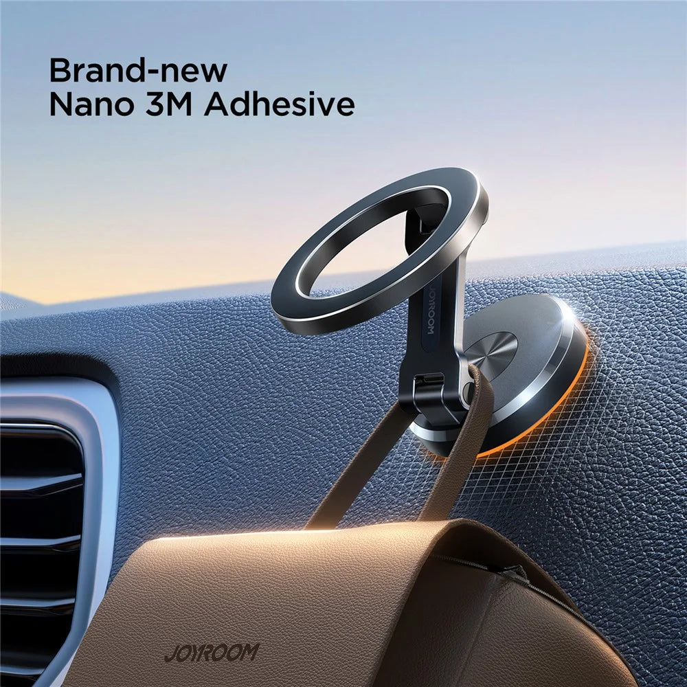 JOYROOM JR-ZS403 Metal Car Dashboard Magnetic Phone Holder Foldable Bracket - 4