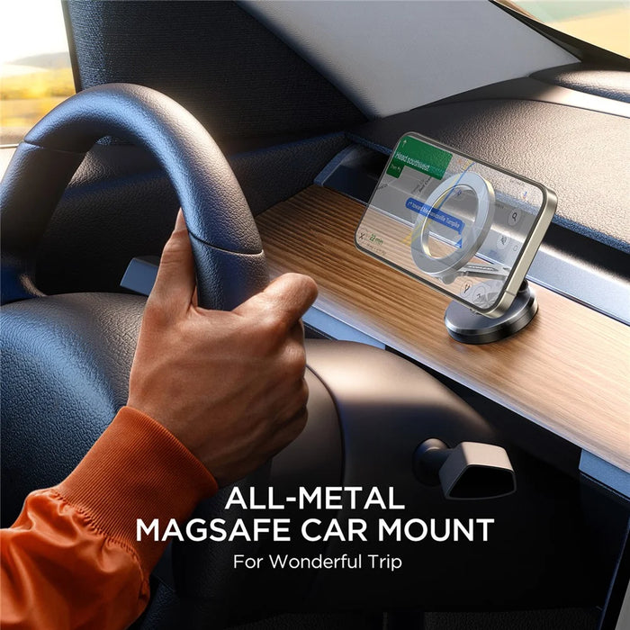 JOYROOM JR-ZS403 Metal Car Dashboard Magnetic Phone Holder Foldable Bracket - 5