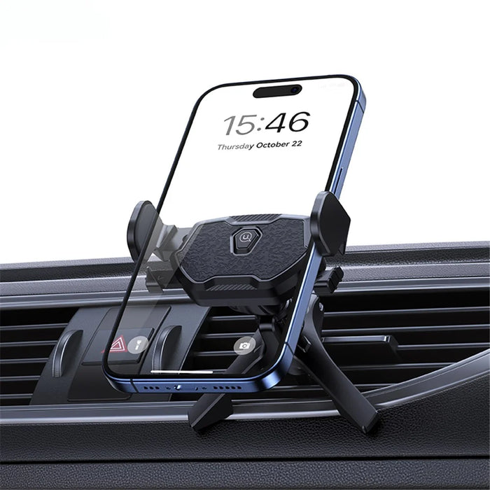 USAMS ZJ077 Mini Car Phone Holder Air Vent Mobile Phone Mount Stand for 4.7-6.9 inch Phone - 2