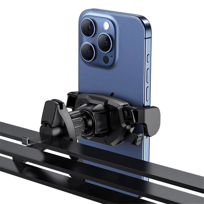 USAMS ZJ077 Mini Car Phone Holder Air Vent Mobile Phone Mount Stand for 4.7-6.9 inch Phone - 4