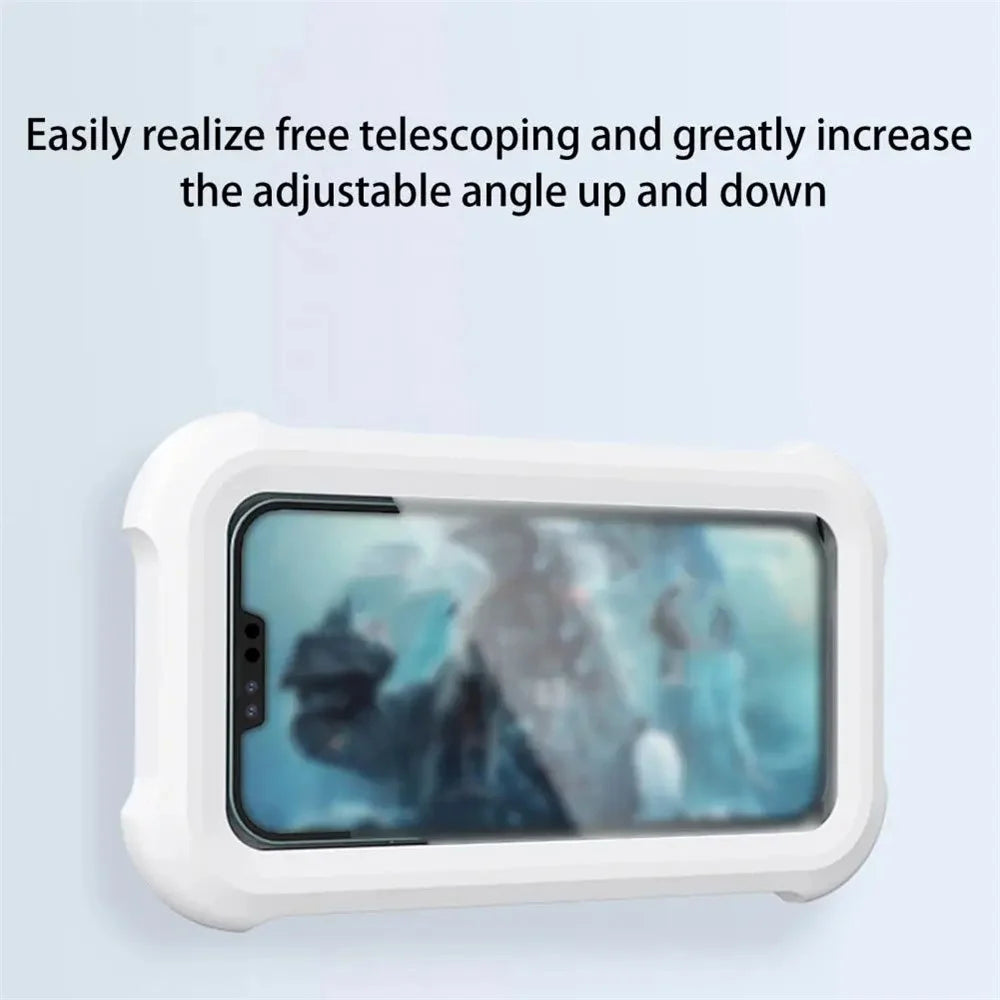 B35 Shower Phone Holder Waterproof Sensitive Touch Bathroom Wall Mount Shower Case - 2