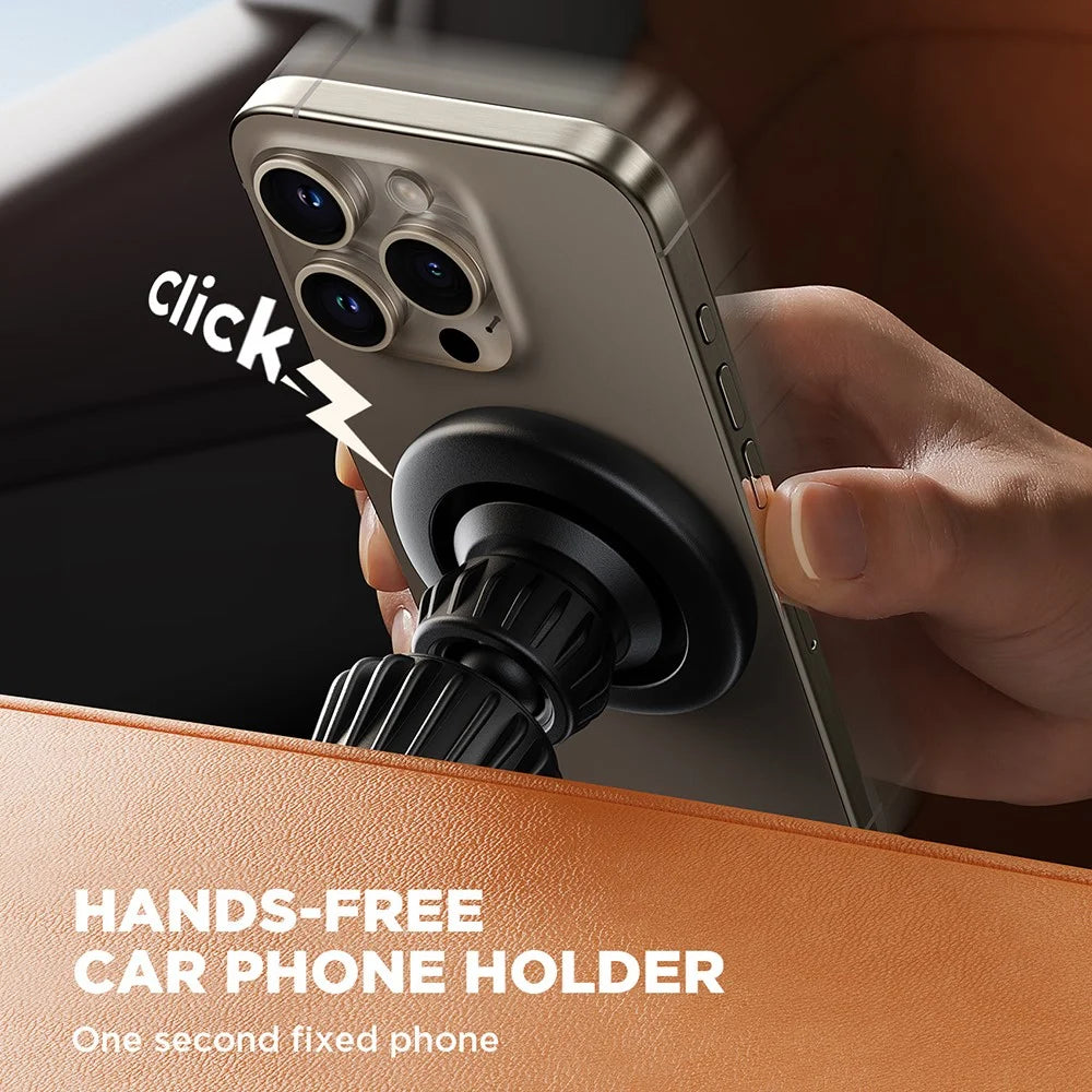 JOYROOM JR-ZS406 360 Degree Rotation Air Outlet Hook Magnetic Car Phone Holder - 3