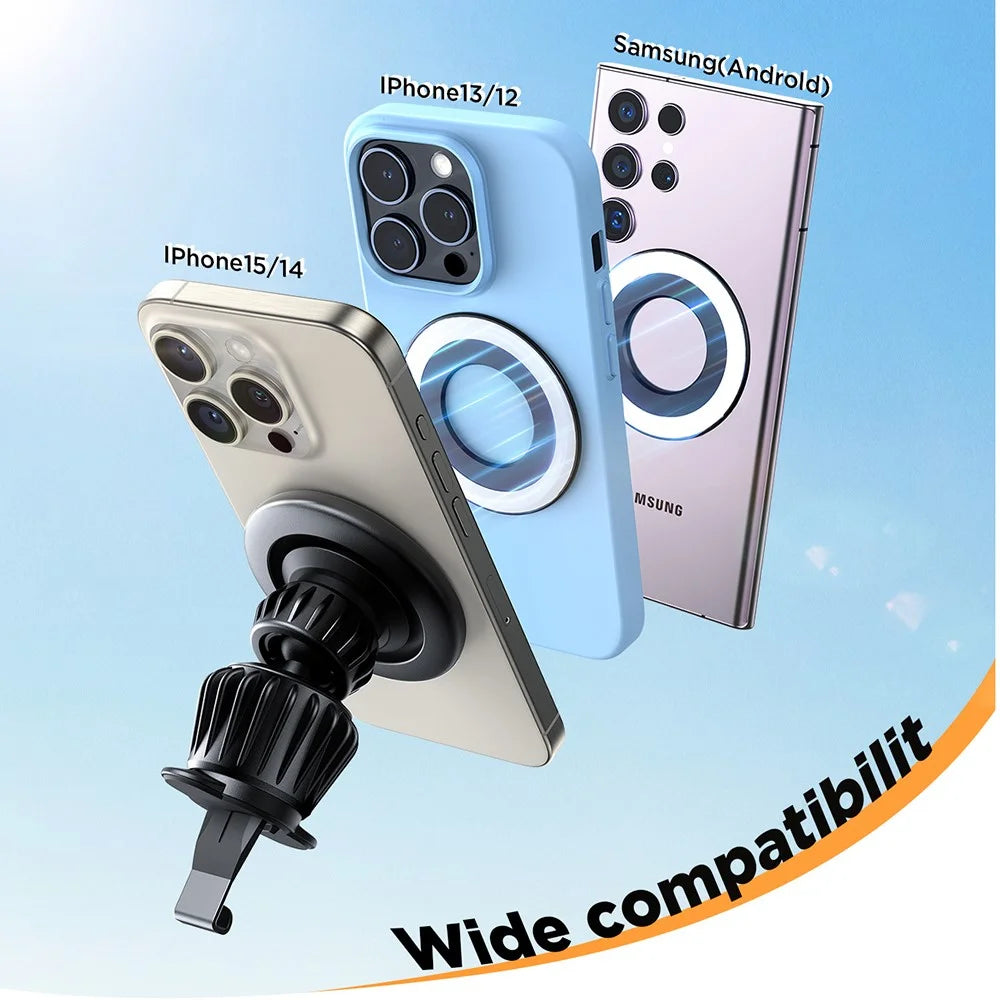 JOYROOM JR-ZS406 360 Degree Rotation Air Outlet Hook Magnetic Car Phone Holder - 6