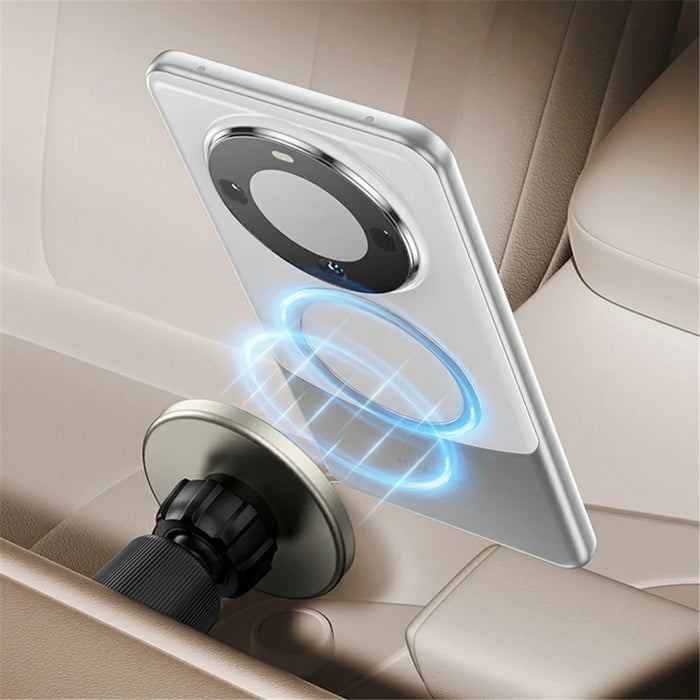 MOMAX MoVe Magnetic Wireless Charging Car Mount Vent Dash Charging Phone Holder Mount - 5
