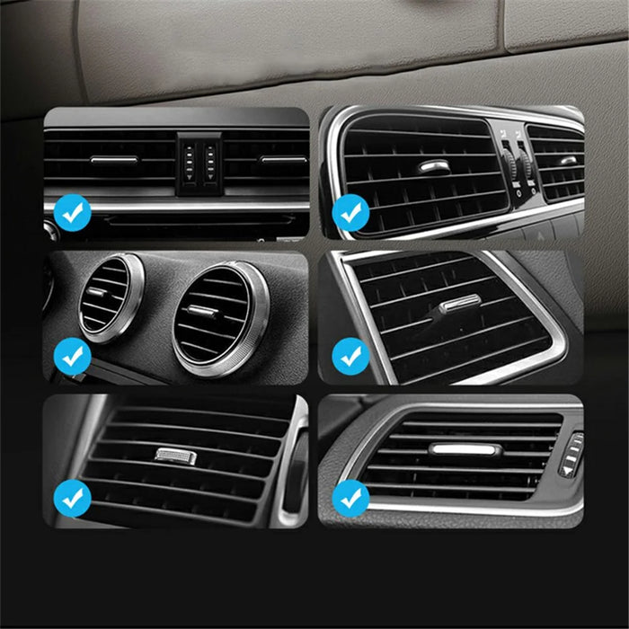 MOMAX MoVe Magnetic Wireless Charging Car Mount Vent Dash Charging Phone Holder Mount - 7