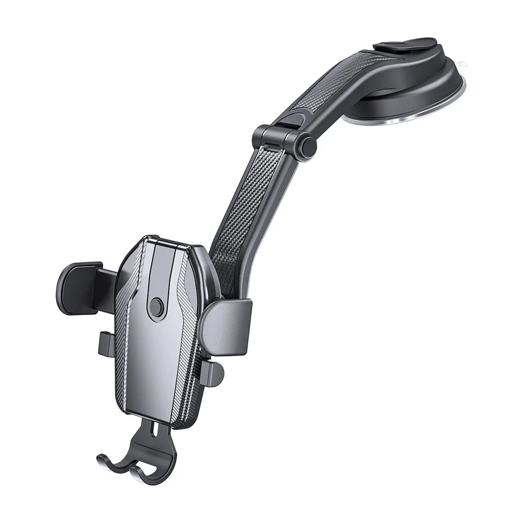 ES281 For 4-6.7 Inch Phone Mount for Car Dashboard Windshield Air Vent Suction Cup Phone Holder - 1