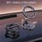 D38 E-Shape Alloy Magnetic Car Phone Holder for iPhone 16 / 16 Plus / 16 Pro / 16 Pro Max Car Dashboard Folding Mount - 2