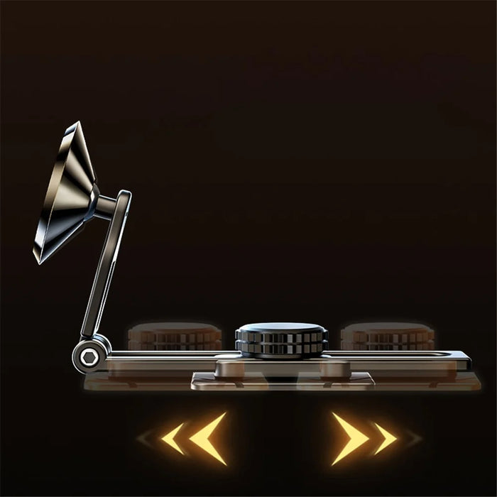 D31 Foldable Magnetic Phone Holder Car Mount Stable Cell Phone Bracket - 6