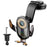 ESSAGER Music Pickup Lighting Car Phone Holder Wireless Charger with Hook+Suction Cup Bottom - 1