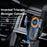 ESSAGER Music Pickup Lighting Car Phone Holder Wireless Charger with Hook+Suction Cup Bottom - 4