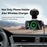 ESSAGER Music Pickup Lighting Car Phone Holder Wireless Charger with Hook+Suction Cup Bottom - 5