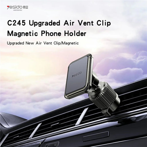 YESIDO C245 Hook Type Magnetic Mobile Phone Holder Bracket for Car Air Outlet - 2