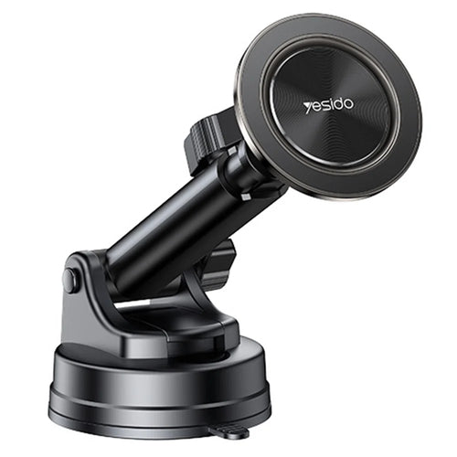 YESIDO C179 Suction Cup Bottom Car Strong Magnetic Mount Zinc Alloy Cell Phone Holder Bracket - 1
