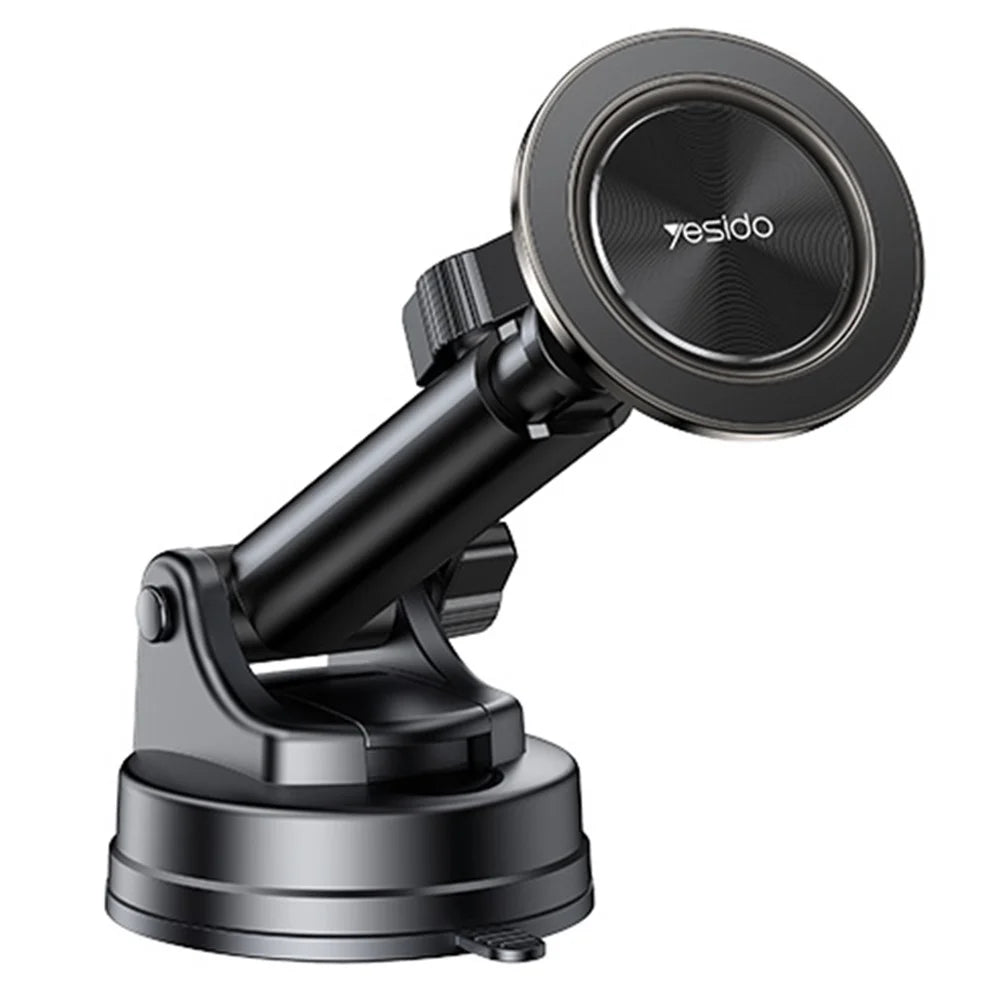 YESIDO C179 Suction Cup Bottom Car Strong Magnetic Mount Zinc Alloy Cell Phone Holder Bracket - 1