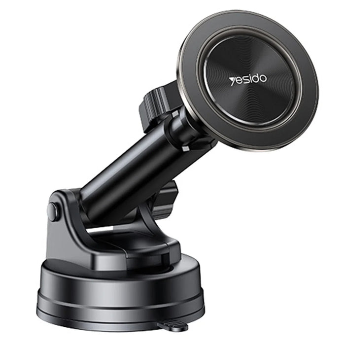 YESIDO C179 Suction Cup Bottom Car Strong Magnetic Mount Zinc Alloy Cell Phone Holder Bracket - 1