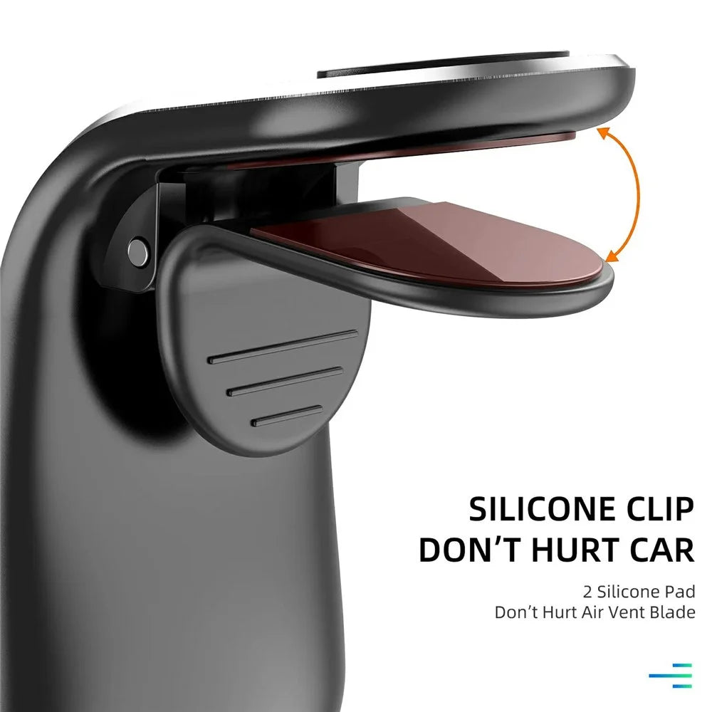 JMARY MH-72 Magnetic Car Air Vent Phone Holder 360 Degrees Rotatable Cellphone Bracket - 7