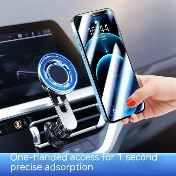 JMARY  MH-78 Car Air Vent Phone Mount Strong Magnetic Absorption Cell Phone Holder Bracket - 3