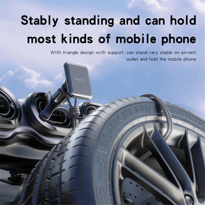 YESIDO C246 Car Air Outlet Hook Clip Magnetic Mobile Phone Holder Bracket - 4