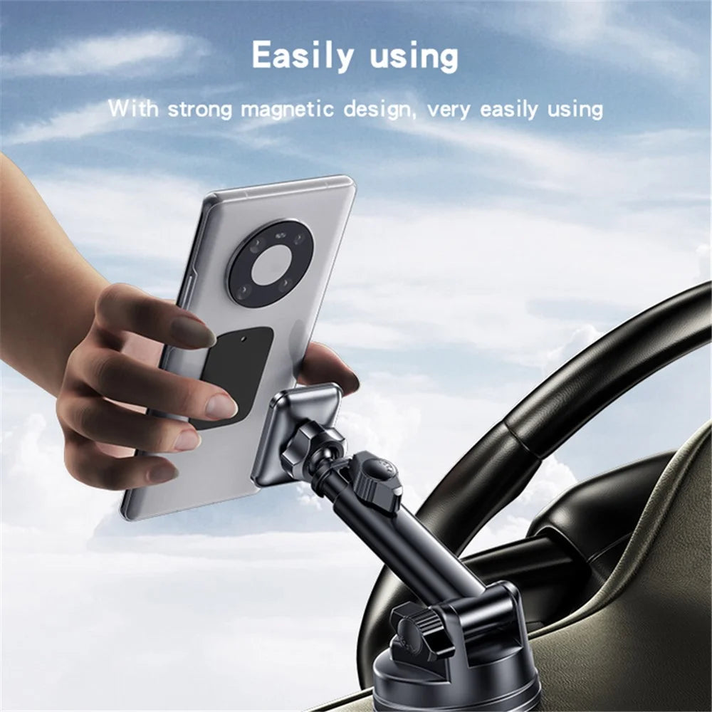 YESIDO C263 Car Suction Cup Base Mount Magnetic Mobile Phone Holder Bracket - 6
