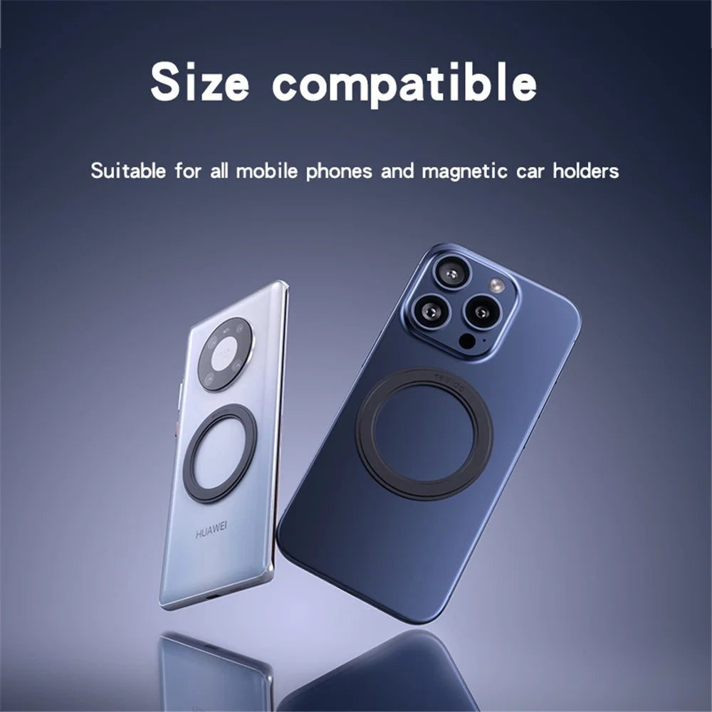 YESIDO C208 Phone Back Circular Metal Plate Ring for Magnetic Wireless Charger - 4