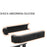 QX-24 Bike Motorcycle Phone Holder Bicycle Handlebar Mount Mobile Phone Bracket - Orange - 2