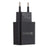 LZ-706 QC 3.0 Fast Charging USB Wall Charger Travel Power Adapter - Black - 1