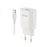 IVON AD39 10W Fast Charging Wall Charger Portable EU Plug Power Adapter with Micro USB Cable - 1