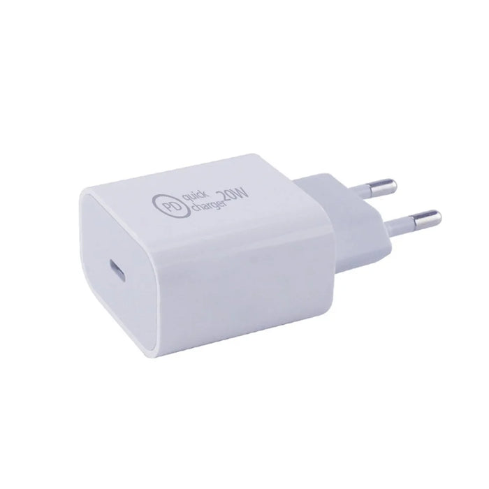 20W USB-C PD Fast Charger for iPhone 12 Series etc. - EU Plug - 2