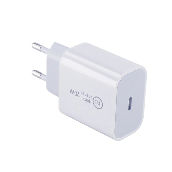20W USB-C PD Fast Charger for iPhone 12 Series etc. - EU Plug - 4