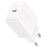 JOYROOM JR-TCF20 EU Plug PD 20W Fast Charger Type-C Charger Adapter for iPhone 16-15 Series - White - 1