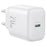 JOYROOM JR-TCF20 EU Plug PD 20W Fast Charger Type-C Charger Adapter for iPhone 16-15 Series - White - 2