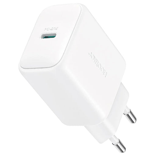JOYROOM TCF20 PD 20W Fast Charging EU Plug Charger Set with 1m Type-C to Type-C Cable for iPhone 16-15 Series - 1