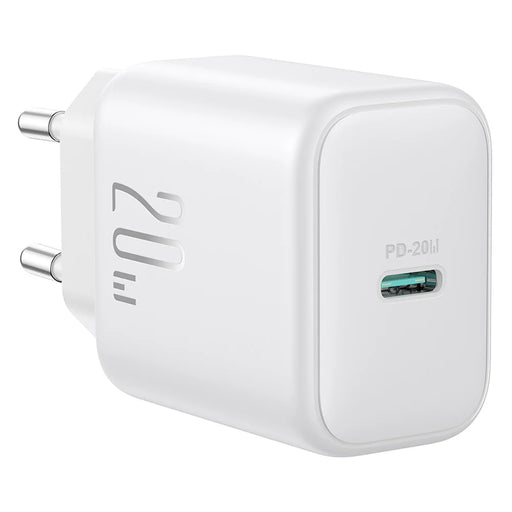 JOYROOM TCF20 PD 20W Fast Charging EU Plug Charger Set with 1m Type-C to Type-C Cable for iPhone 16-15 Series - 2