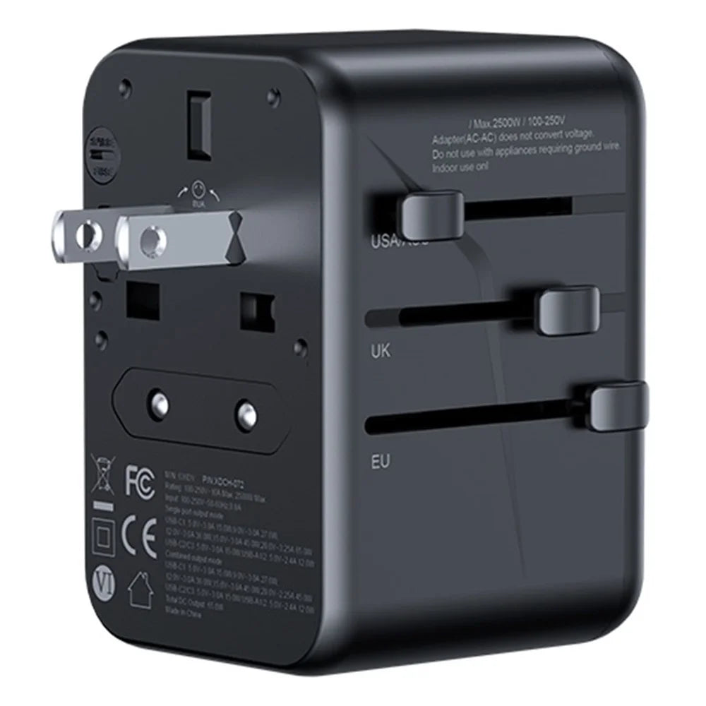 XUNDD XDCH-072 Universal Travel Wall Charger 65W Phone Charger Adapter with 5 USB Ports - 2