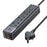 MCDODO CH-060 6-in-1 30W GaN Surge Protection Power Strip with 2 Type-C+USB - UK Plug / Black - 1