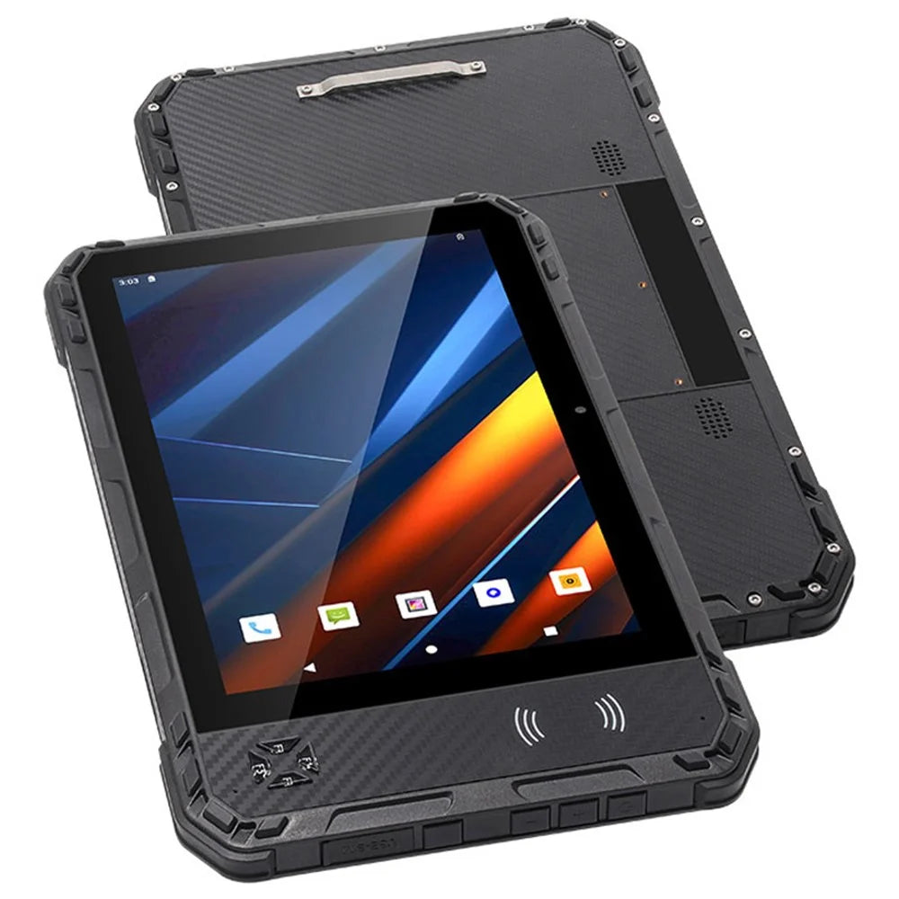 UNIWA UTAB R801 8-4GB+64GB  4G Network Waterproof Rugged Tablet with 13MP+5MP Camera - AU Plug - 3