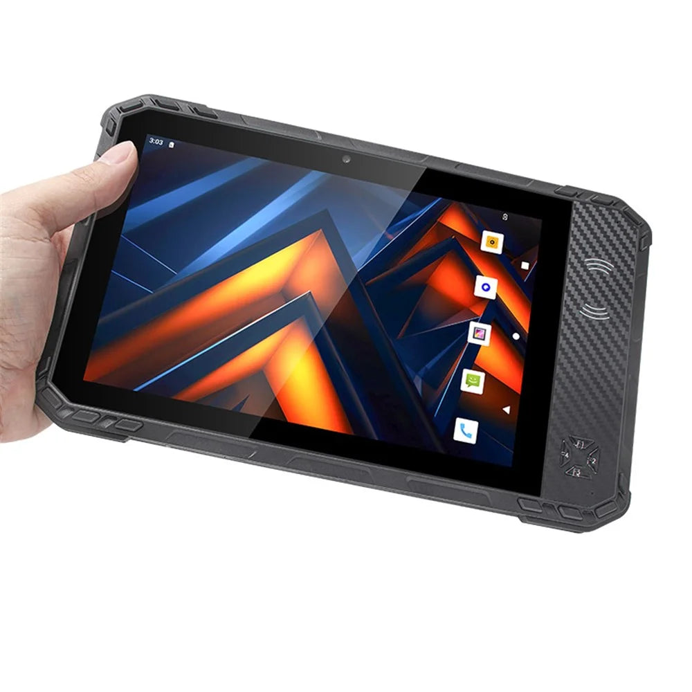 UNIWA UTAB R801 8-4GB+64GB  4G Network Waterproof Rugged Tablet with 13MP+5MP Camera - AU Plug - 4