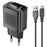 ACEFAST A90 GaN Wall Charger QC 18W Single USB-A Power Adapter with Type-C Cable - EU Plug - 1