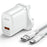 YESIDO YC85C UK Plug Single USB Port Wall Charger 18W Phone Tablet Fast Charging Adapter with Cable - 1