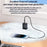 YESIDO YC86 17W Digital Display Wall Charger 2 USB + 1 Type-C Phone Charging Adapter, UK Plug - 5