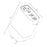 YESIDO YC86 17W Digital Display Wall Charger 2 USB + 1 Type-C Phone Charging Adapter, UK Plug - 7
