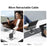 USAMS CC233 20W GaN Charger PD3.0+QC3.0 Fast Charging Adapter with Retractable Type-C Cable, EU Plug - Black - 4
