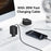 USAMS CC241 30W Type-C Charger GaN PD3.0+QC3.0 Power Adapter with Retractable Cable, EU Plug - White - 3