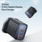 MCDODO CH-2170 30W 3-Port Digital Display Fast Charger (Dual Type-C+USB-A), UK Plug - Black - 2