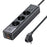 MCDODO CH-0620 EU Plug 6-in-1 30W GaN Surge Protection Power Strip (3 AC+2 USB-C+USB-A) - Black - 1